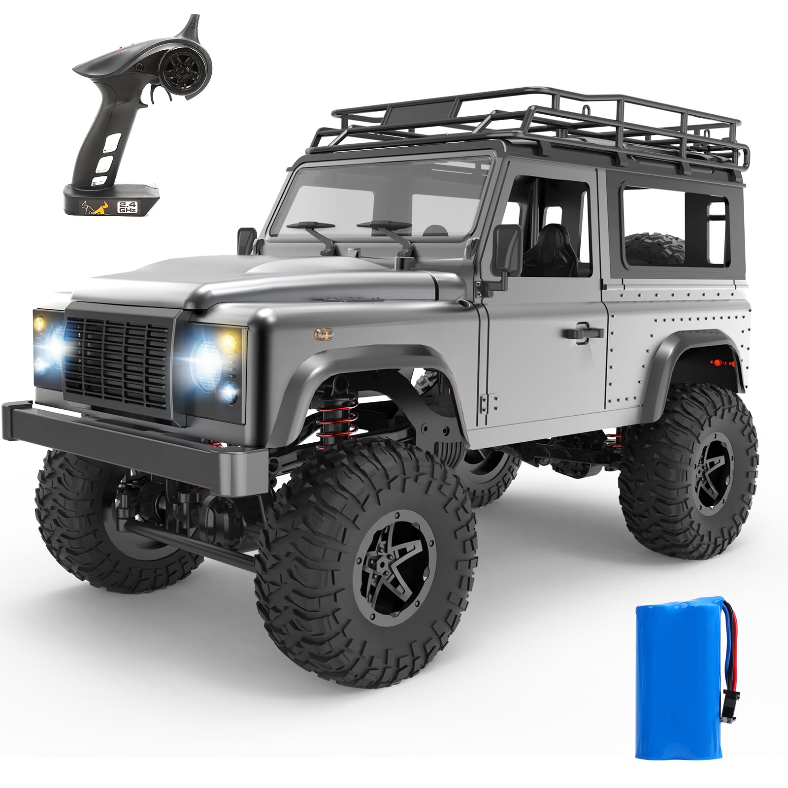 DEERC ラジコン クローラー ラジコンオフロード 4WD 1/12 DEERC ラジコン ラジコンカー オフロード クローラー 4WD