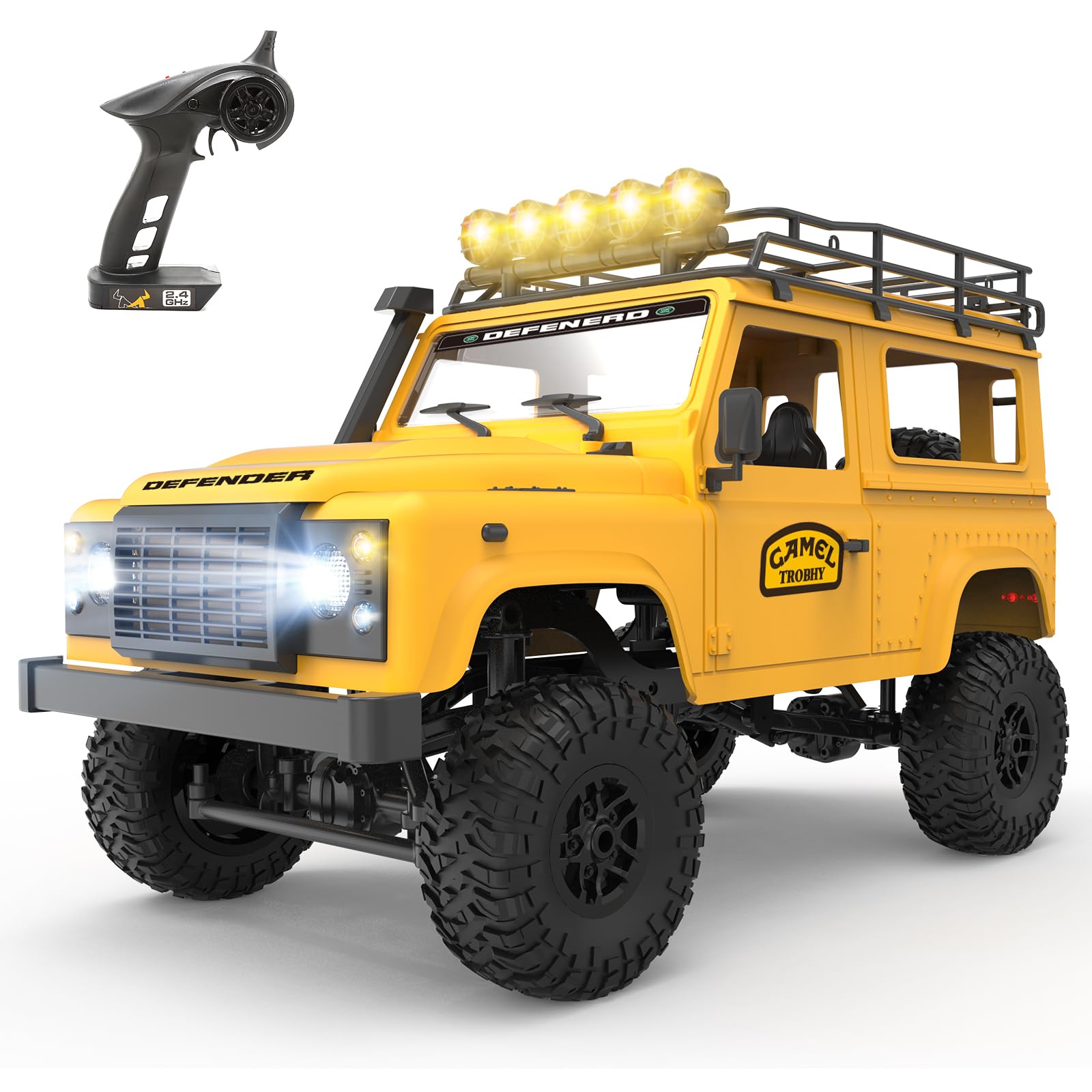 楽天市場】DEERC ラジコン オフロード クローラー ラジコンカー