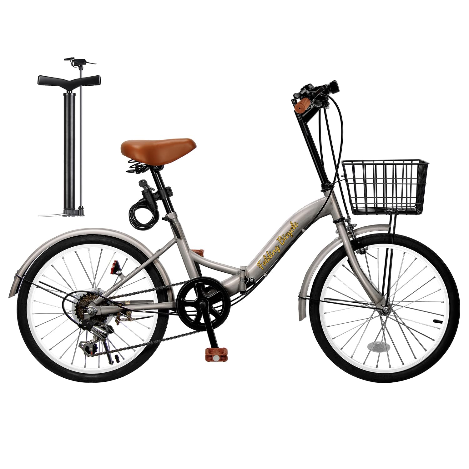 ★新品お得★未開梱 20インチ折りたたみ自転車シマノ7段ギアMIXIU グレー imgrc0110344477.jpg