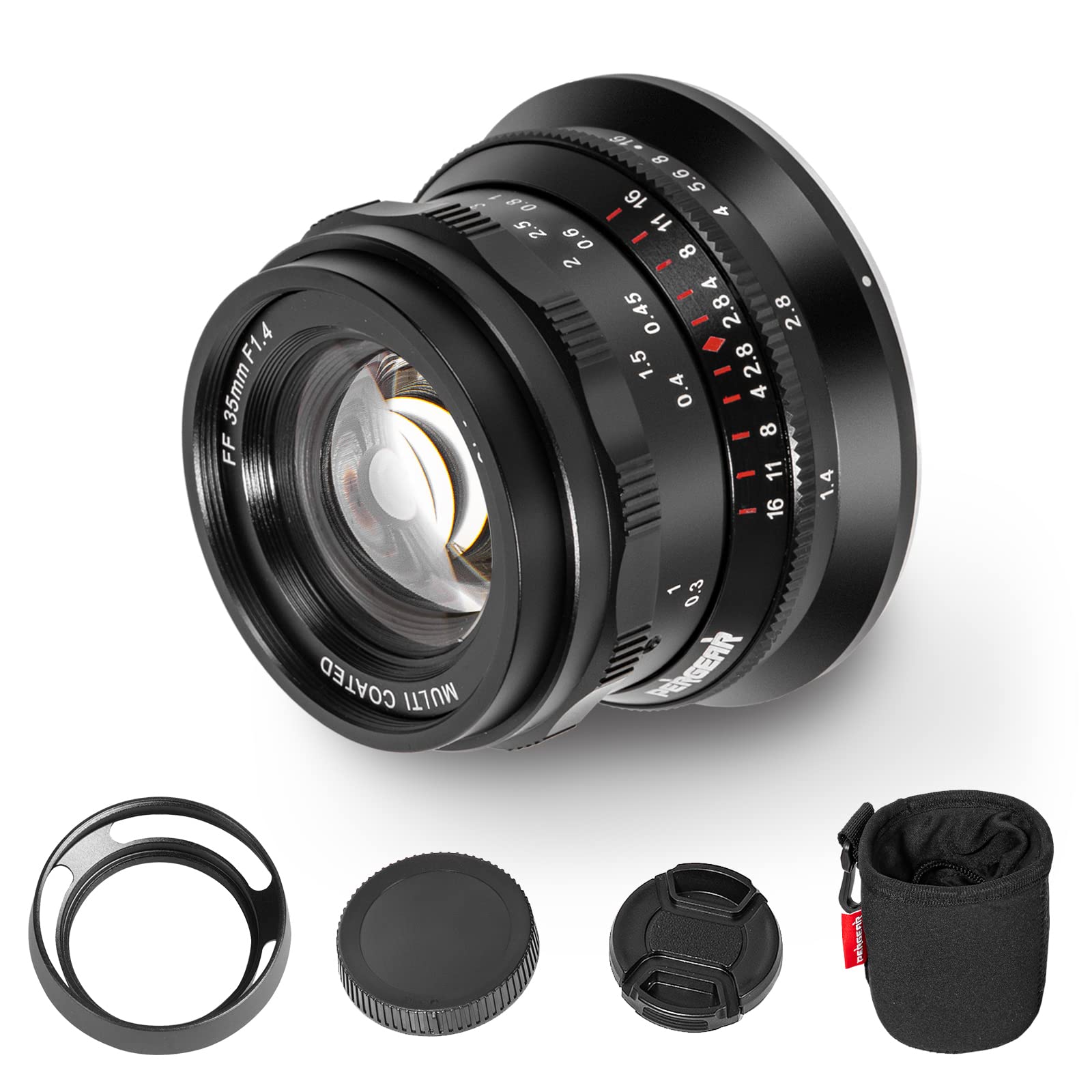 楽天市場】「送料無料」PERGEAR 12mm F2 II 広角 APS-C 単焦点レンズ