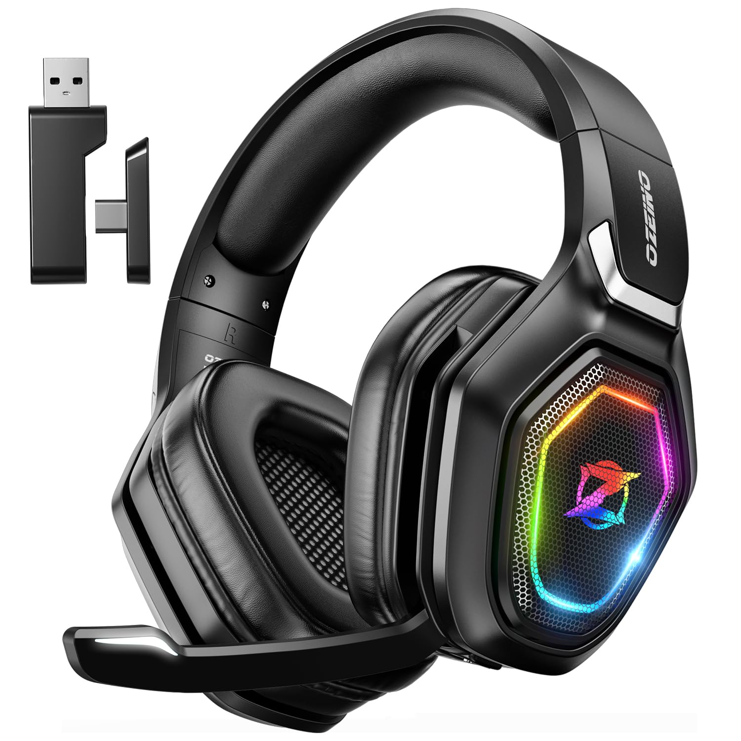 楽天市場】ゲーミングヘッドセット【2.4G USBアダプター