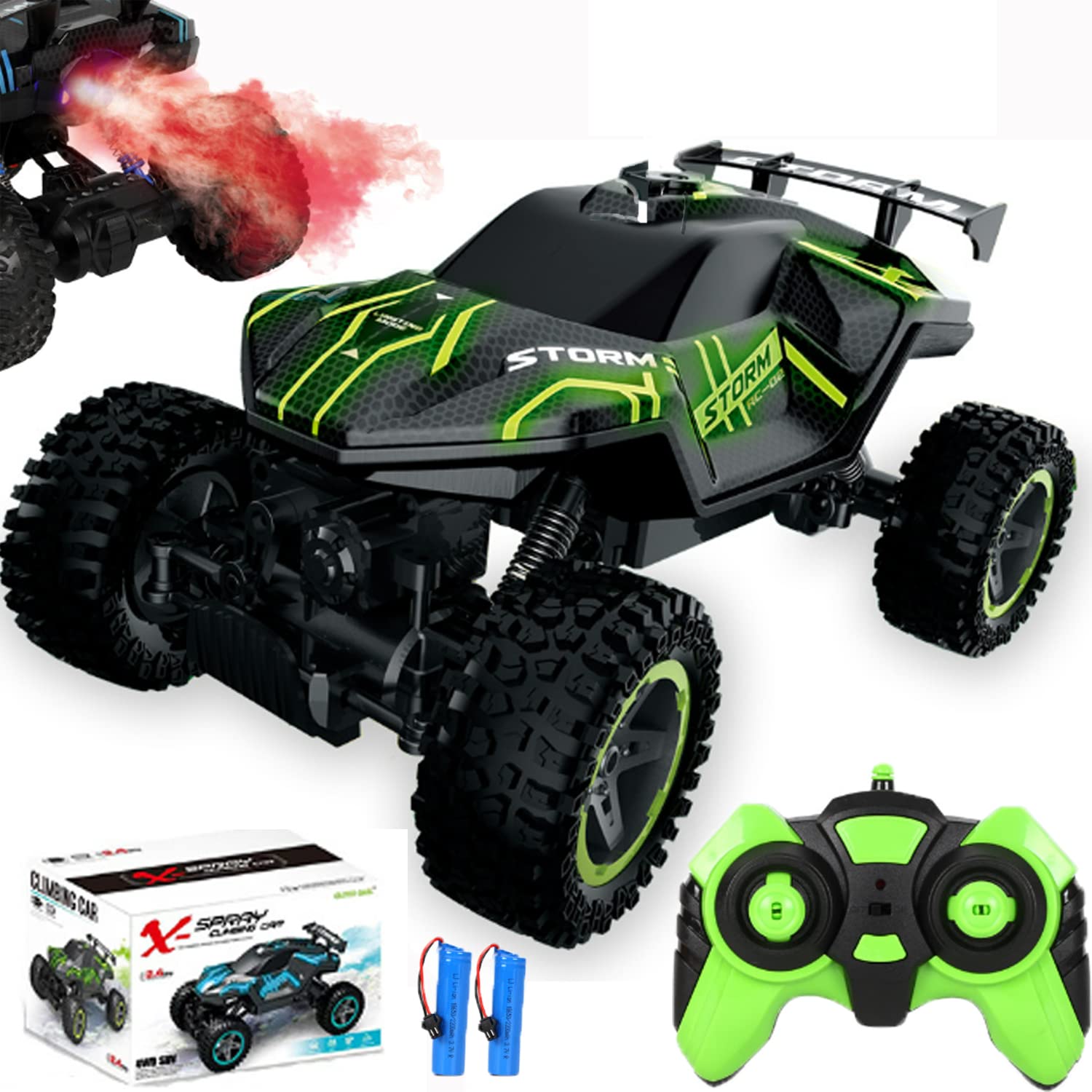 楽天市場】ラジコンカー こども向け オフロード スタントカー rc カー