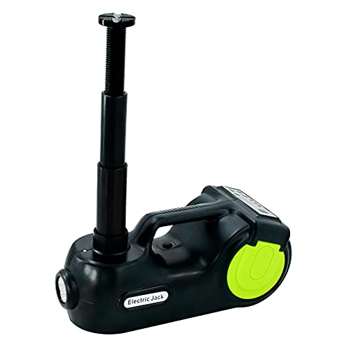 NthPOWER 電動ジャッキ 2-in-1 電気自動車のフロアジャッキ インフレータポンプ 多機能ジャッキ 車用のジャッキ 耐荷重 5000Kg 緊急タイヤリフトキット 車両修理ツールキット