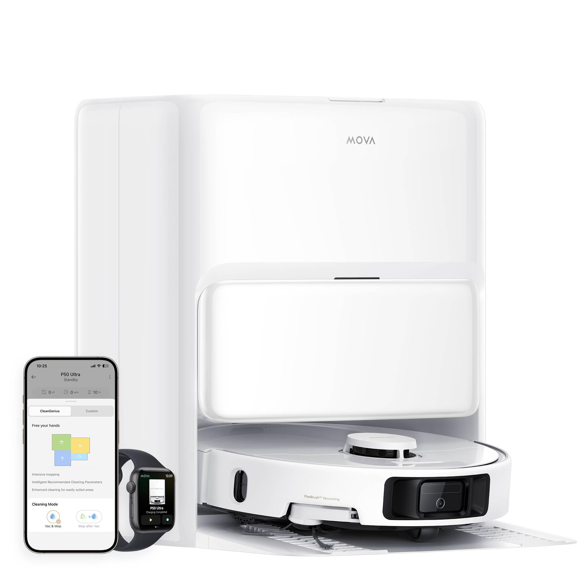 楽天市場】MOVA P50 Ultra ロボット掃除機 全自動 19,000Paの吸引力 75