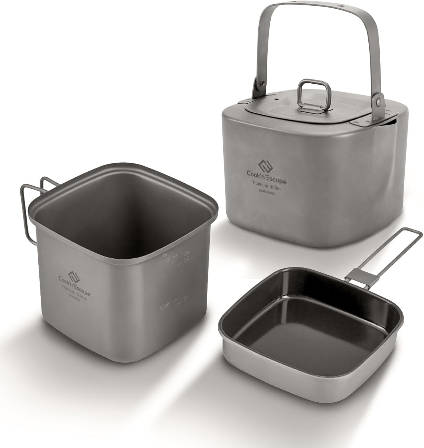 楽天市場】COOK'N'ESCAPE チタンクッカーセット コーヒーポット