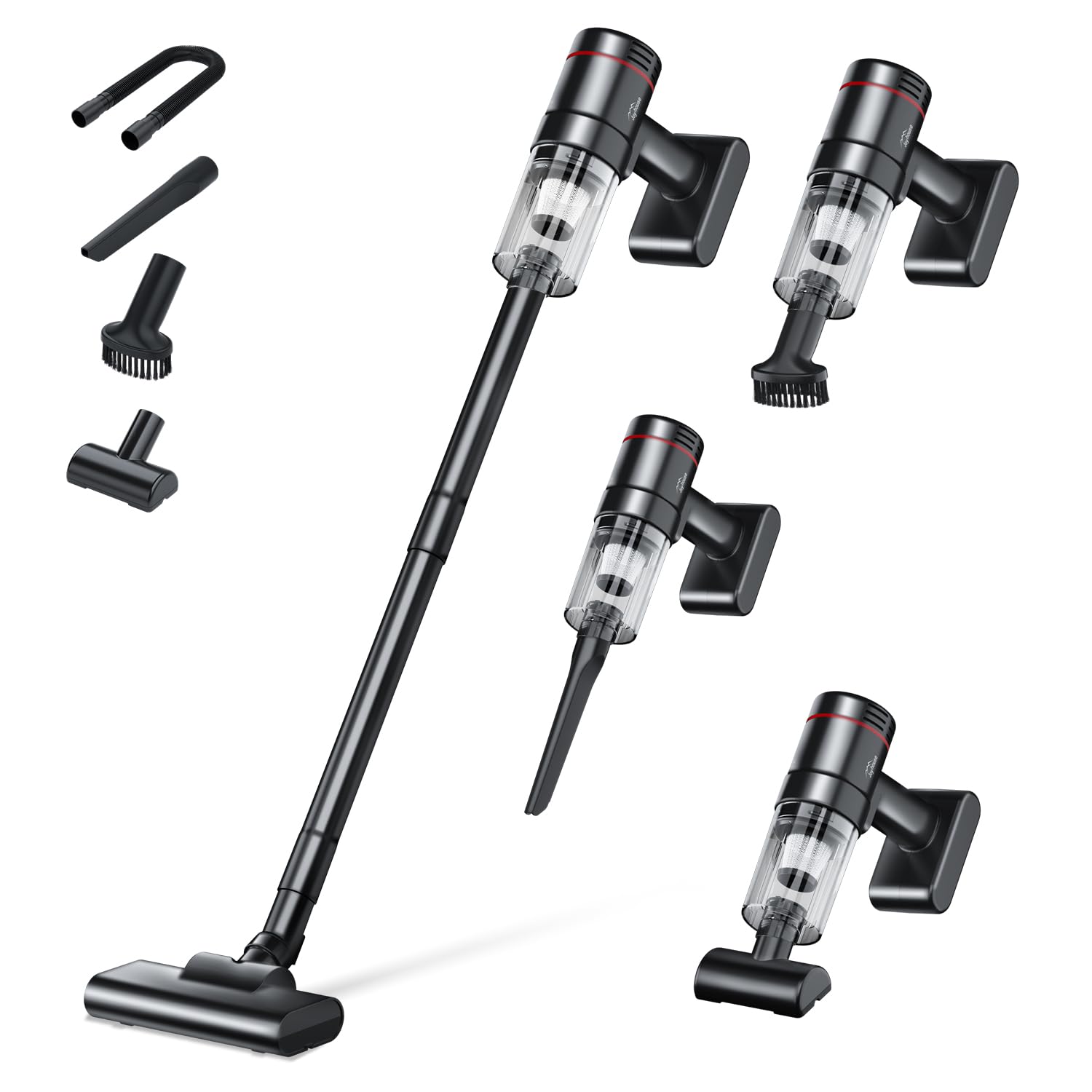 コードレス掃除機　2025革新モデル　TULLRAS　軽量　スティック掃除機 Amazon | 掃除機 コードレス【2025革新モデル・55000pa強力吸引・60分