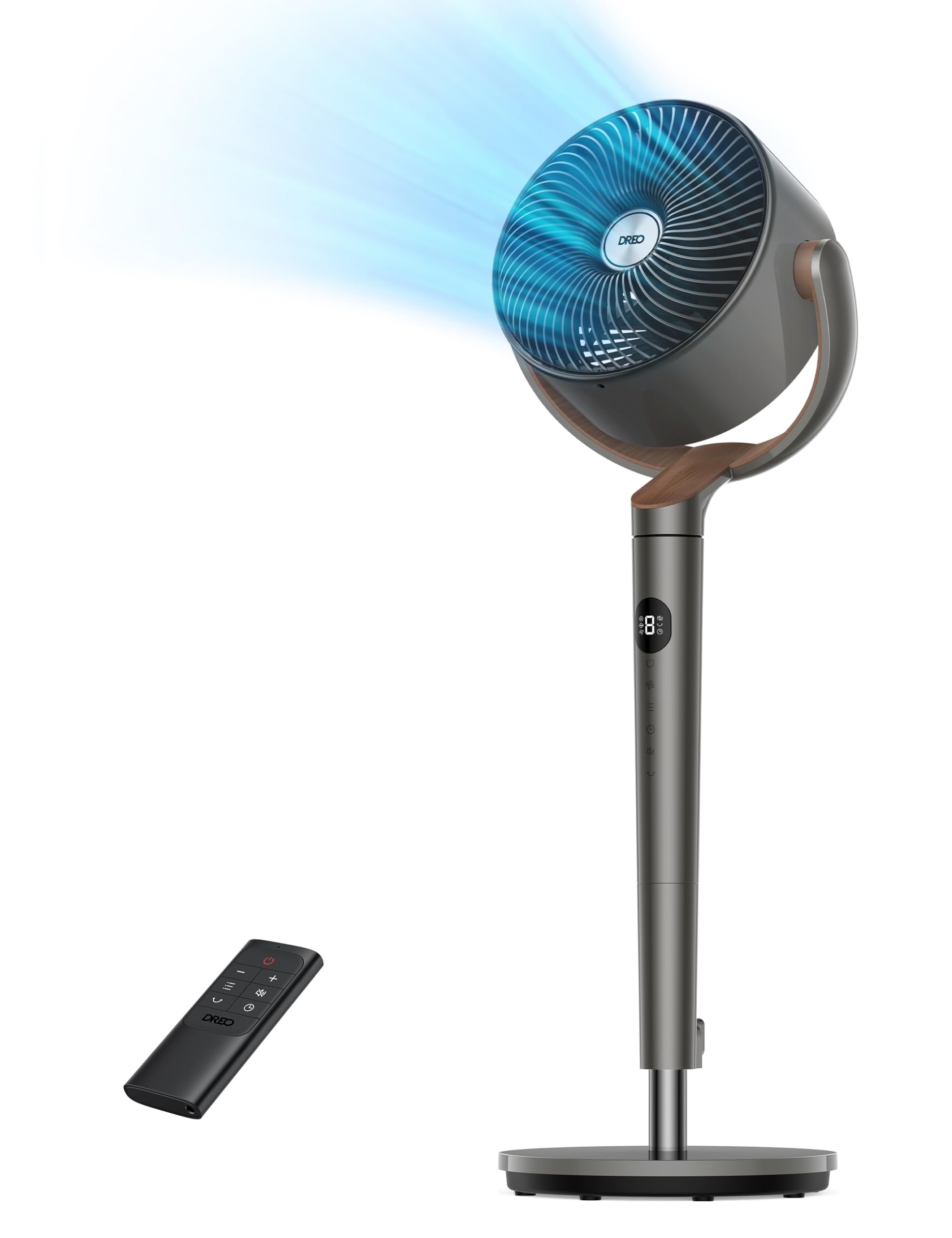楽天市場】Dreo 扇風機 リビング DCモーター 10°上下手動+10°左右自動