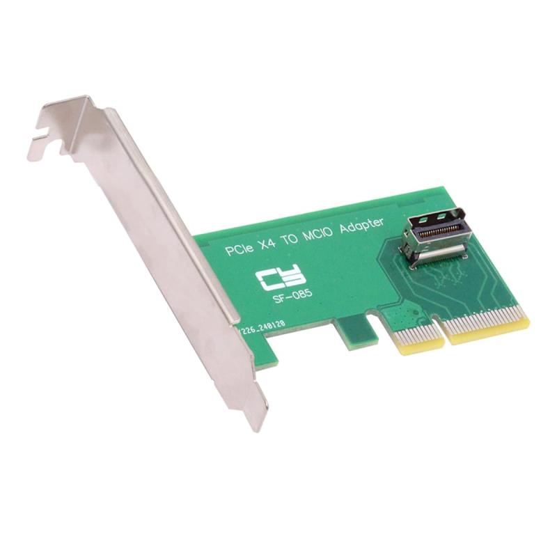 Xiwai Pci E M M Key To Mcio Mini Cool Edge Io Host Adapter Conversion Expansion