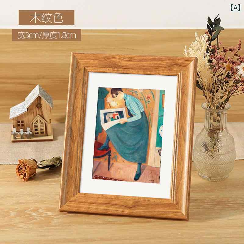 楽天市場】額縁 Vintage Wooden Frame ウッドフレーム