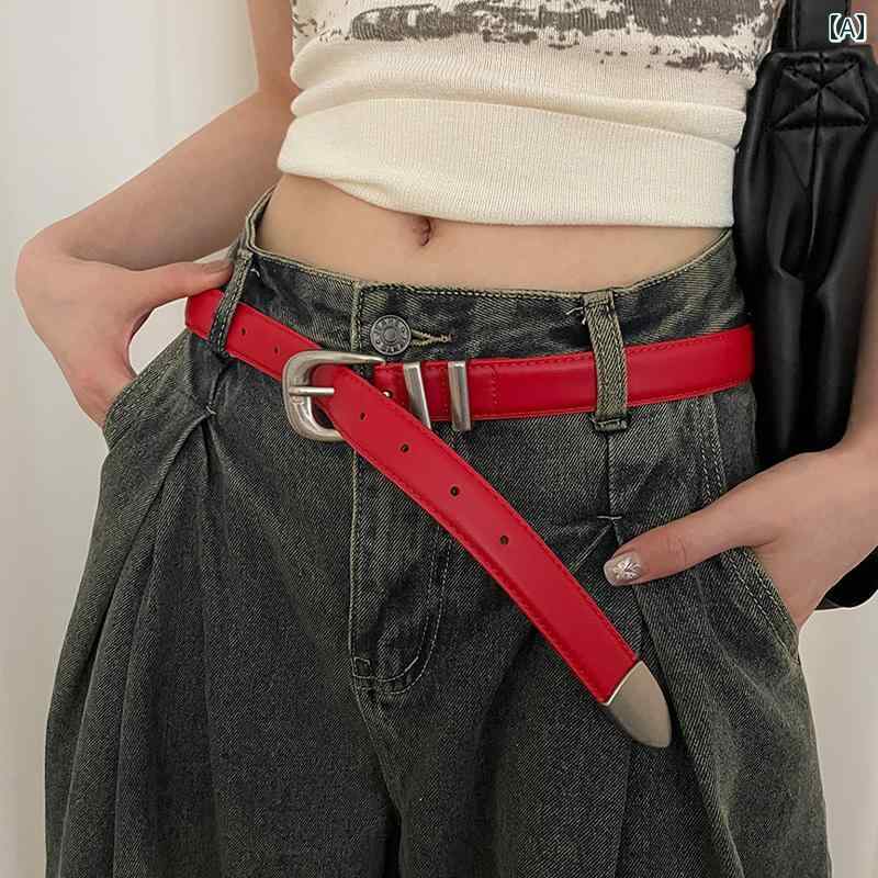 楽天市場】Matin Kim ベルト マーティンキム WESTERN STYLE BELT
