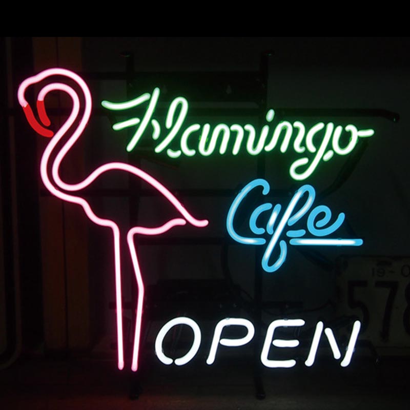 日本全国送料無料 Line限定クーポン配布中 Flamingo Cafe ネオンサイン ネオン管 ネオン 看板 電飾看板 照明 ガラス管 Neon Light 屋内仕様 アイキャッチ 壁掛け アメリカン 雑貨 店頭飾り かっこいい インテリア メーカー直送 代金引き不可 残りわずか