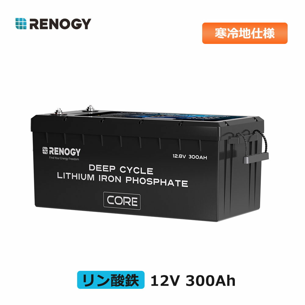 新品未使用　RENOGY core 100Ah リン酸鉄リチウムイオンバッテリー RENOGY CORE シリーズ 100AH 12.8V リン酸鉄リチウムイオン