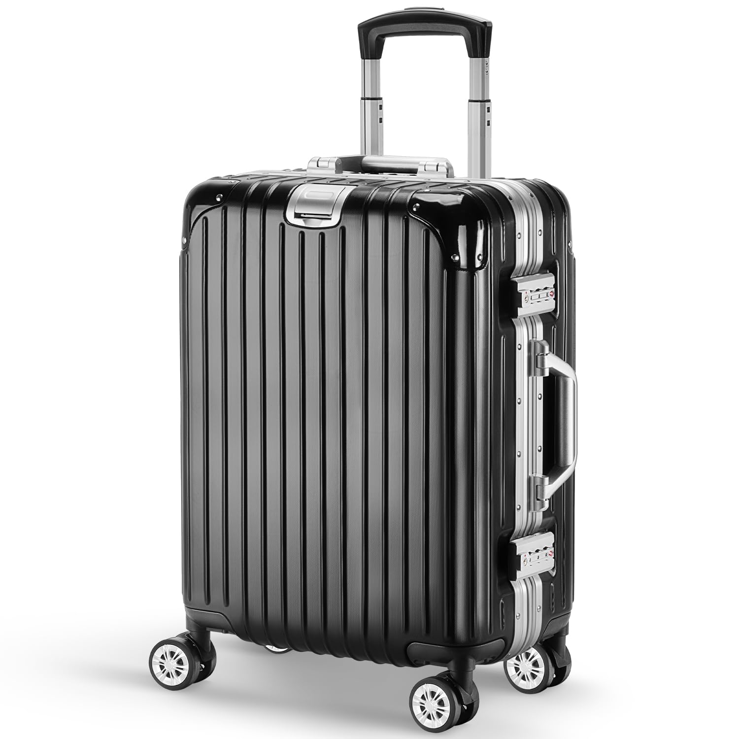 旅行バッグ 軽銀一こま 多役立つこと キャリーバッグ 機内持ち込み 超軽さ 持ちはこび入れもの 大電気容量 乾湿懸け隔てる衣嚢つき 静音