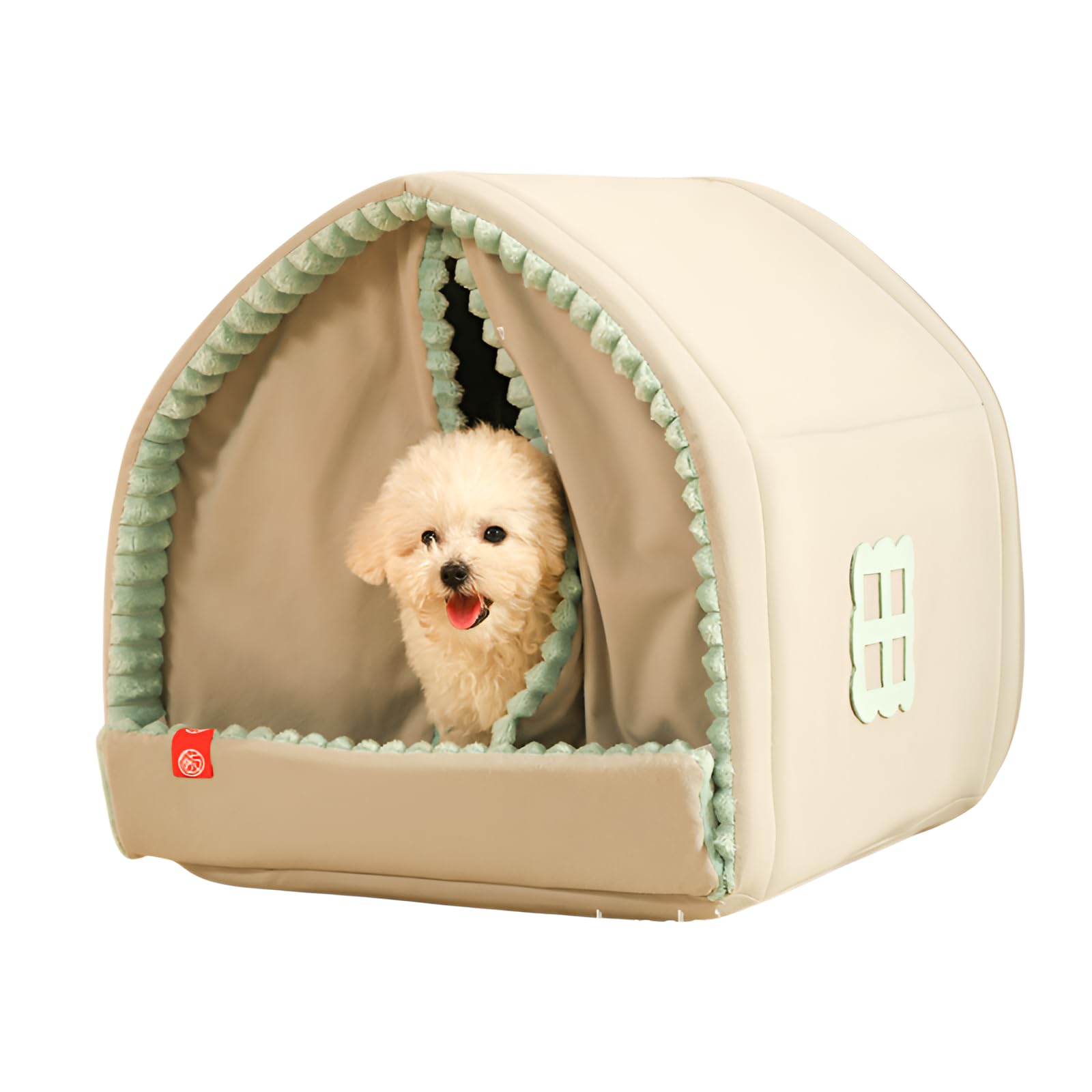 犬 ベッド 猫 ベッド ドーム型 ペットハウス 室内用 冬は暖かい保温防寒仕様 隠れ家デザイン クッション付き 洗えるから清潔