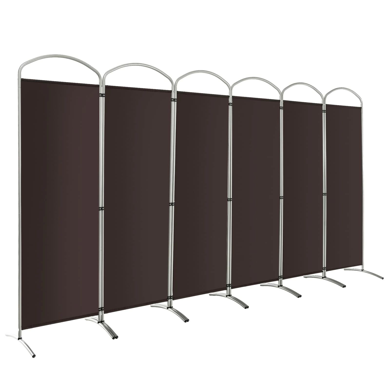 【クーポンで10％OFF?】【送料無料】Giantex パーテーション キャスター付き 間仕切り 六連 幅331cmx高さ188cm 衝立て パーテーション