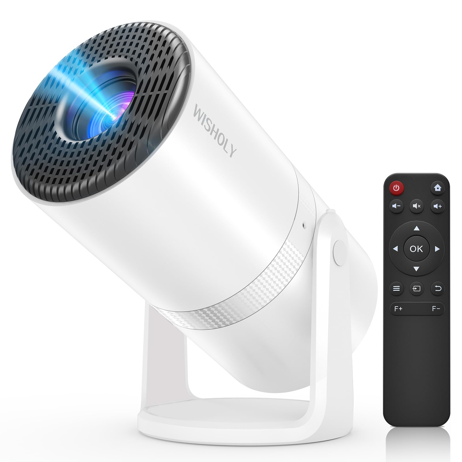 映写機 身寄り用 【Android TV積み上げる 電動興味の中心】映写機 小型 27000LM 270°回転させる ぷろじえくたー 身寄り用 小型 4K相応う