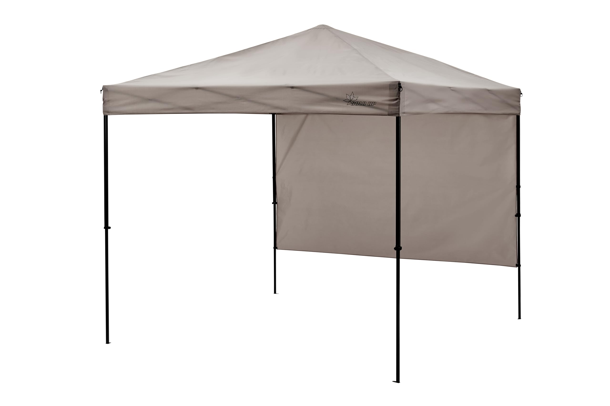 ワンアクション タープ ワンタッチ タープテント キャンプ テント アウトドア サンシェード 横幕付き 2.5m 250 M-1363｜renos店