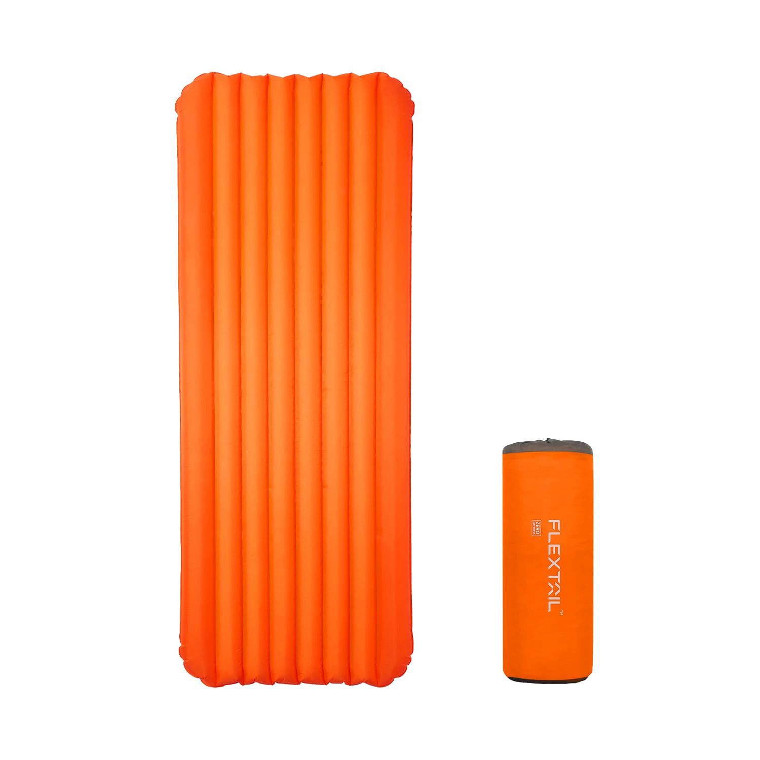 【クーポンで10％OFF?】【送料無料】FLEXTAILGEAR エアーマット R値5.0 アウトドア -18°C使用可能 厚手7cm 超軽量 コンパクト キャンプ