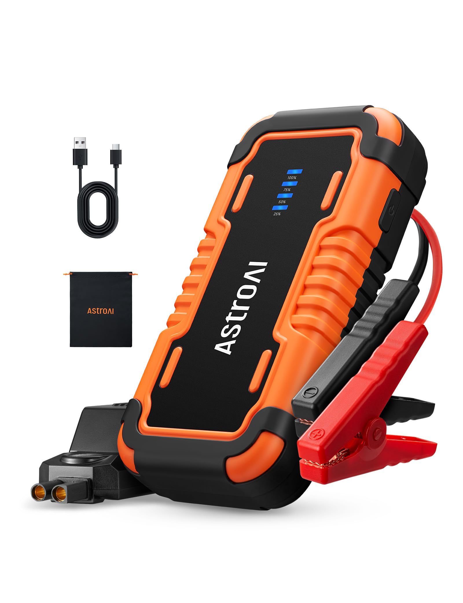 【クーポンで10％OFF?】【送料無料】AstroAI P10 ジャンプスターター 3000Aピーク電流 車用エンジンスターター（最大10.0Lガソリン車?8.