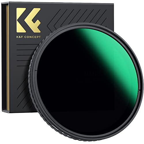 【クーポンで10％OFF?】【送料無料】K&F Concept 72mm 可変NDフィルター ND8-ND128 X状ムラ軽減 AGC光学ガラス HD超解像力 低い反射率 2