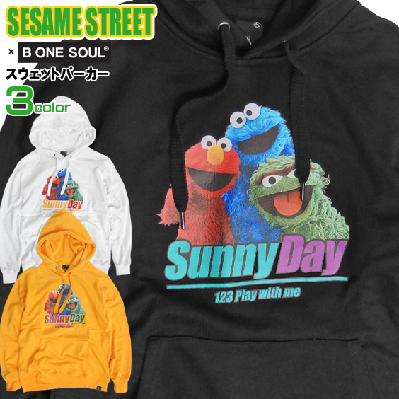 楽天市場 Sesame Street パーカー セサミストリート スウェットパーカー メンズ エルモ クッキーモンスター オスカー キャラクタープリント Sesamestreet プルオーバー スエット 裏毛 ビーワンソウル カジュアル トップス Bonesoul ストリートファッション Pkl 333