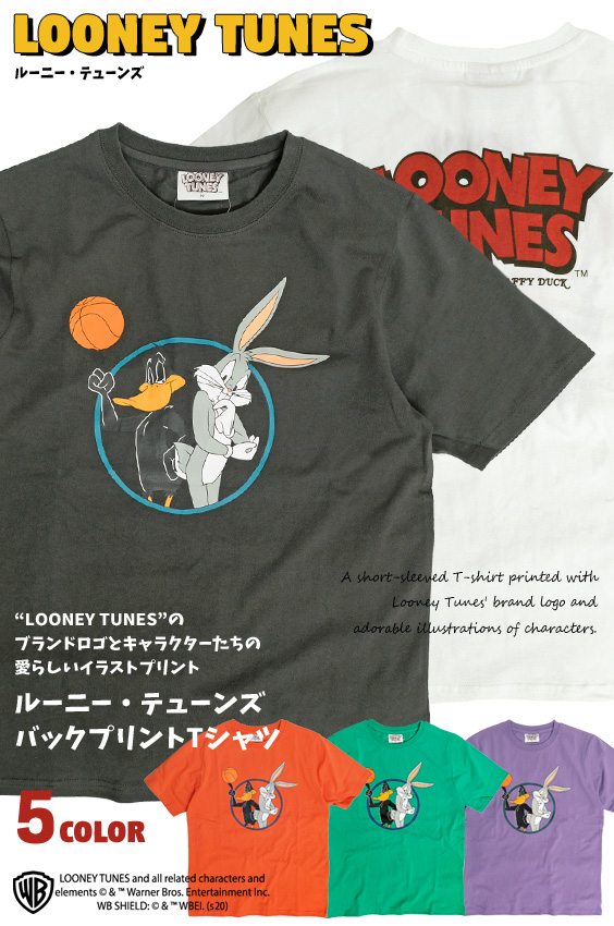 楽天市場 ルーニー テューンズ Tシャツ Looney Tunes バックプリント