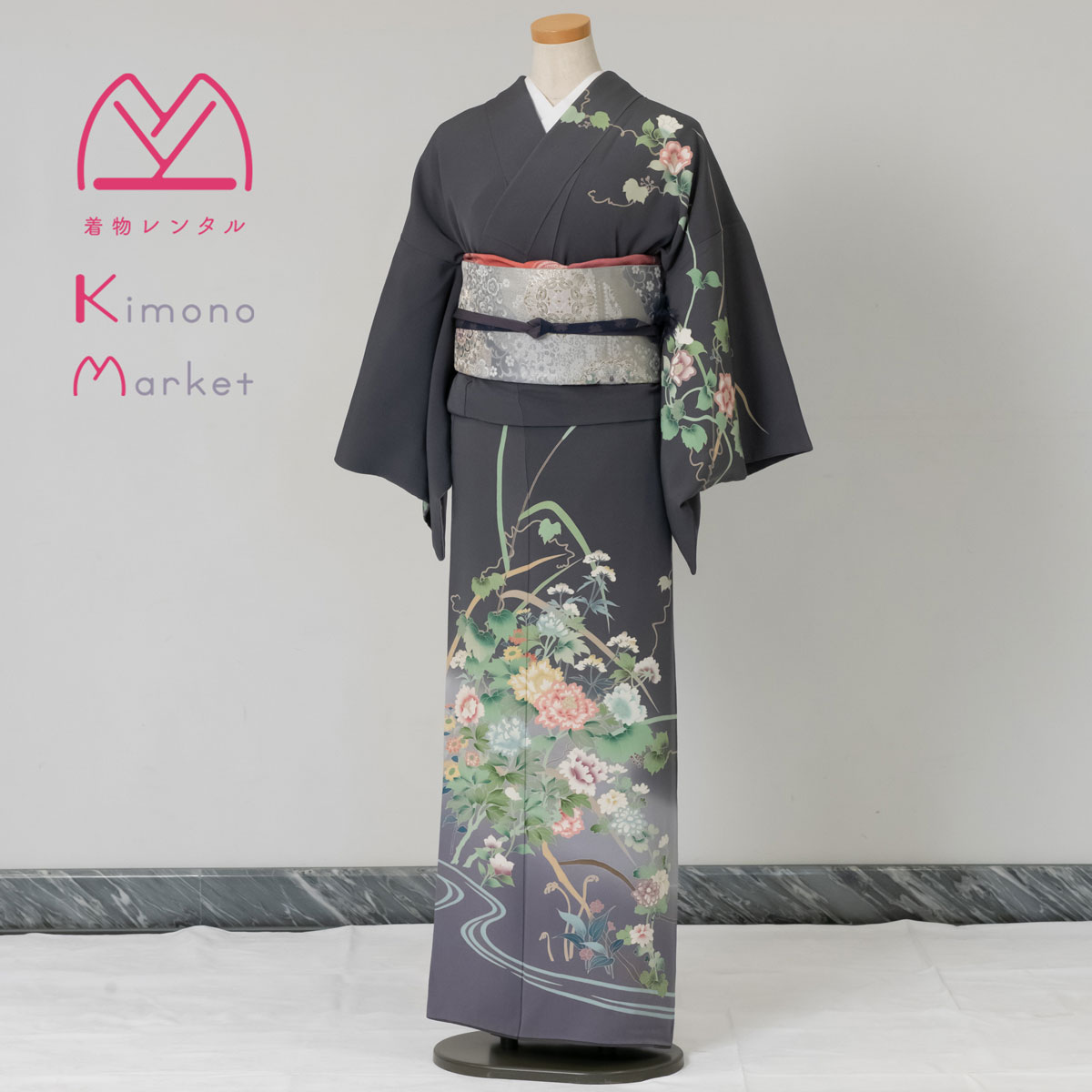 訪問着　フルセットa218　難あり　七五三　入学式　お宮参り　結婚式 訪問着4点フルセット 138正絹 七五三 お宮参り 結婚式 七五三や卒業式