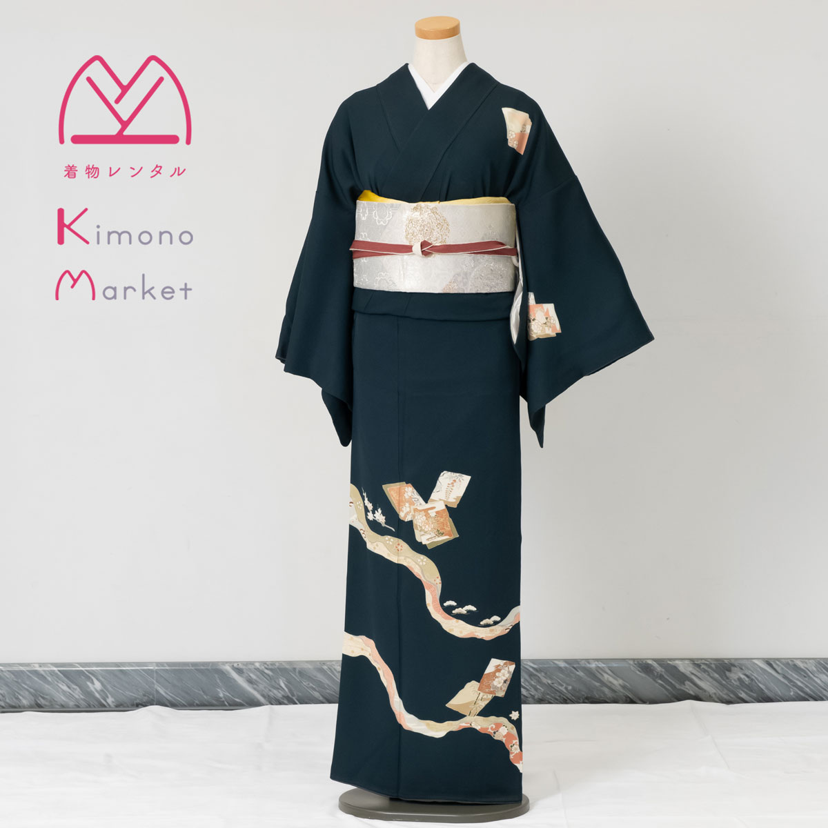 訪問着 フルセットa276 七五三　入学式　お宮参り　結婚式 楽天市場】【BLACK FRIDAY お得なクーポン配布中!】【レンタル】訪問着