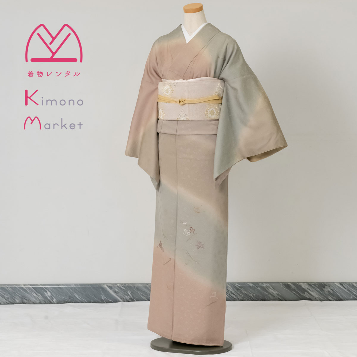 フルセット　訪問着　着物　帯　帯締め帯揚げ　七五三　結婚式　入学式　卒業式 6135831_01.jpg