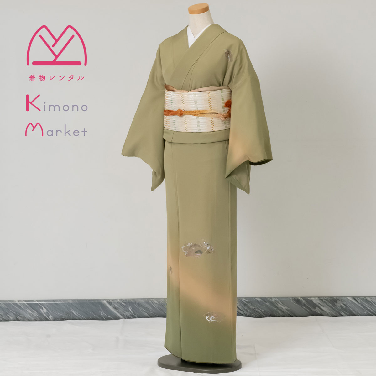 訪問着 単品a72H 入学式　結婚式　七五三　お宮参り 訪問着レンタル hw1505 卒業式 母 着物 入学式 ママ 着物レンタル