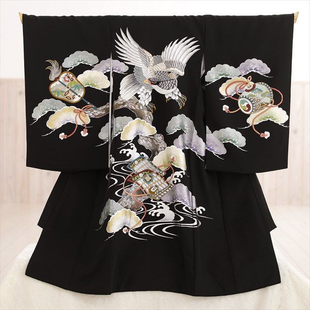 楽天市場】【レンタル】産着レンタル プレミアム 正絹 男の子 お宮参り