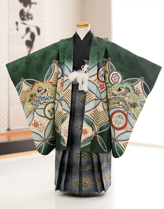 楽天市場】5歳 男の子 七五三 着物レンタル d5381 袴レンタル 七五三