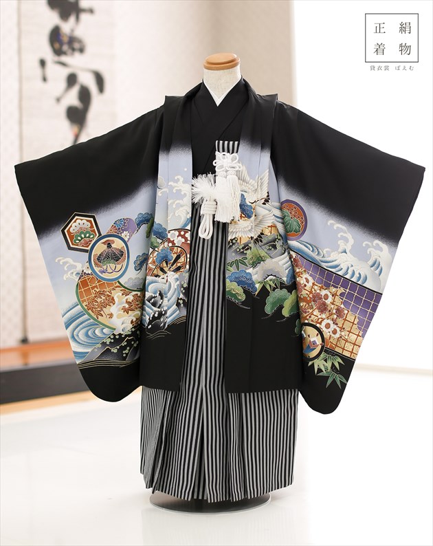 楽天市場】5歳 男の子 七五三 着物レンタル d5386 袴レンタル 七五三