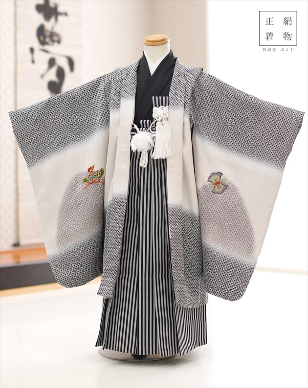 楽天市場】5歳 男の子 753 最高級 プレミアム 正絹 七五三 着物