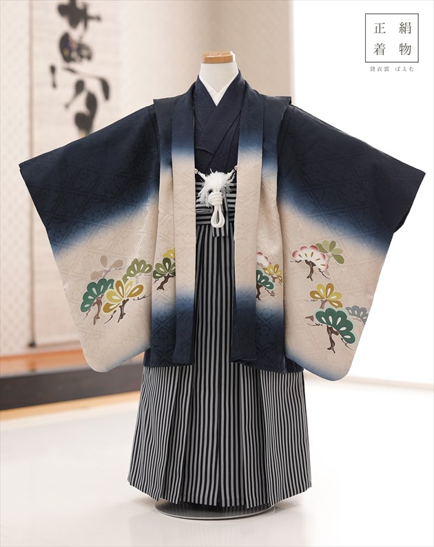 七五三　男の子　5歳 楽天市場】七五三 5歳 フルセット レンタル 753 男児 着物