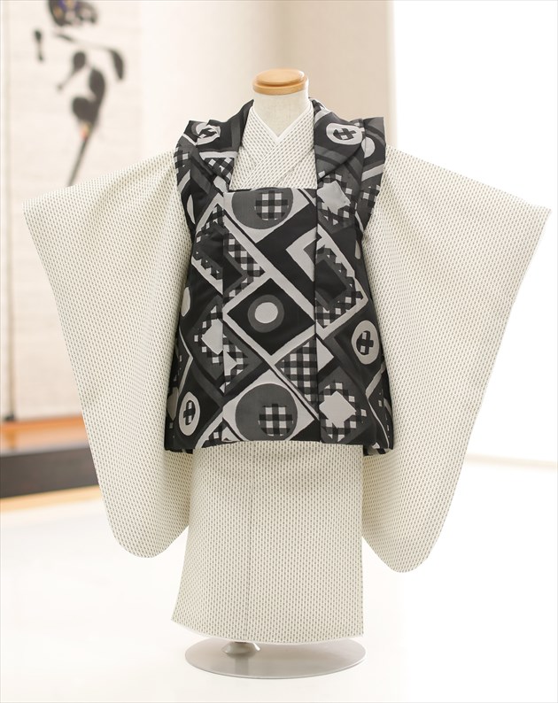 楽天市場】七五三 3歳 男の子 着物レンタル df054 被布セット 子供