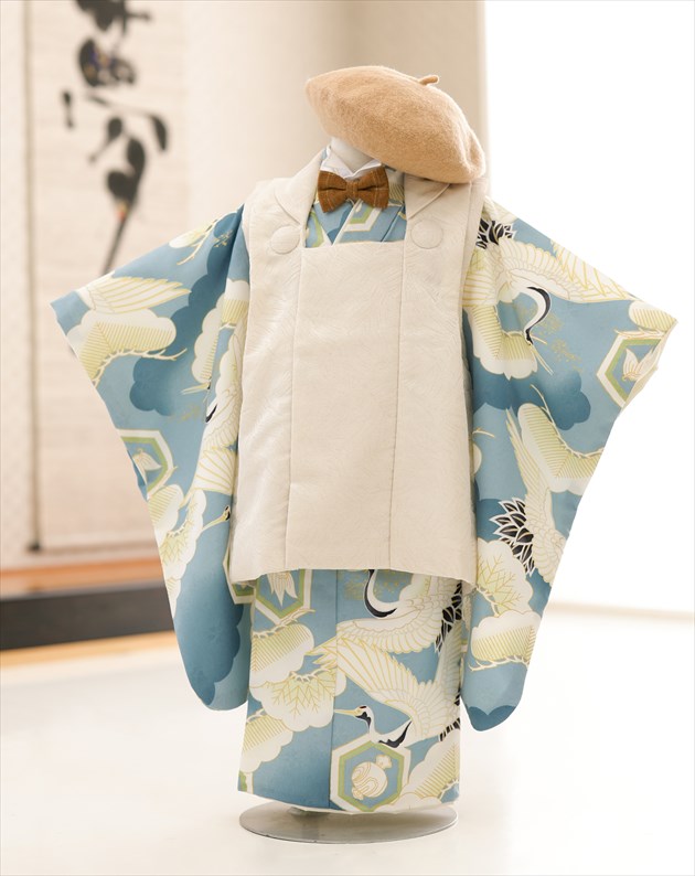 楽天市場】3歳 男の子 七五三 被布セット 着物レンタル df102 被布