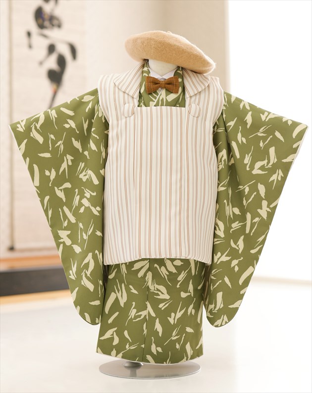 楽天市場】3歳 男の子 七五三 被布セット 着物レンタル df163 和洋