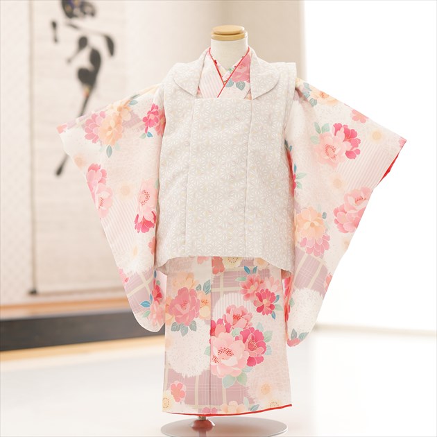 【賃借】2歳～３歳 御姉さん 小さめ大きさ お召しもの 七五三賃借 f3004-2 厚地の外套仕掛ける 85糎前後 753 厚地の外套 貸お召しもの ３才 御芽出度 着物 赤ちゃんお召しもの 一般受け 愛くるしげお召しもの  誕生日 今めかしい hifu 映し絵読みもの無料お持て成し 2023「式部KAGURA」 分かりやすい皮膚軟化剤吉祥慶花