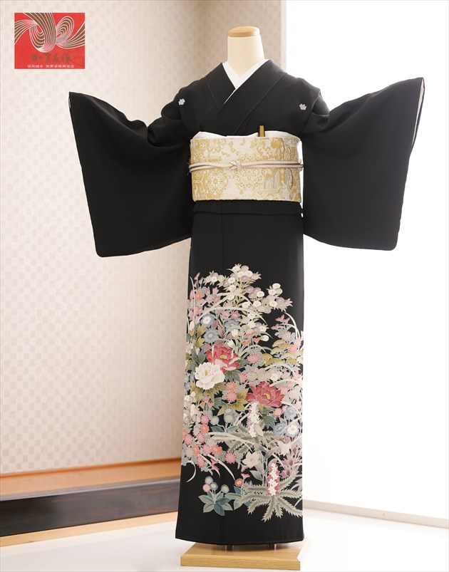楽天市場】手刺繍 最高級 留袖レンタル ts253 黒留袖レンタル 結婚式
