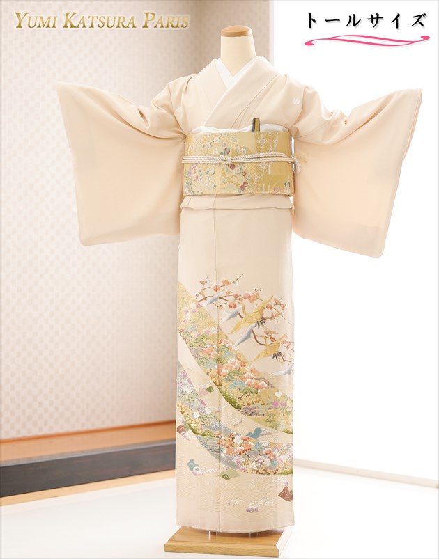 【レンタル】桂由美 高身長 トールサイズ 色留袖レンタル 170cm前後 it246t 五つ紋 結婚式 叙勲 着物レンタル 色留め袖 留袖レンタル 食事会 表彰式 入学式 親族 姉 式典 人気 高級 正絹 プレミアムブランド 豪華 上品 2024「華やぎの吉日」
