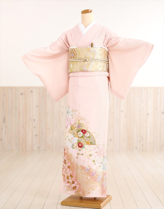 色留袖 賃借 it041 色留袖賃借 華燭の典 御召しもの賃借 色留袖 留袖賃借 色留袖 色留袖賃借 召し上がる会 色留め袖賃借 表彰状式 五つ紋 姉 母 おっ母さん 若若しい オススメ 御祝い 一般受け 淡彩さくら色に扇彩の華【fy16REN07】