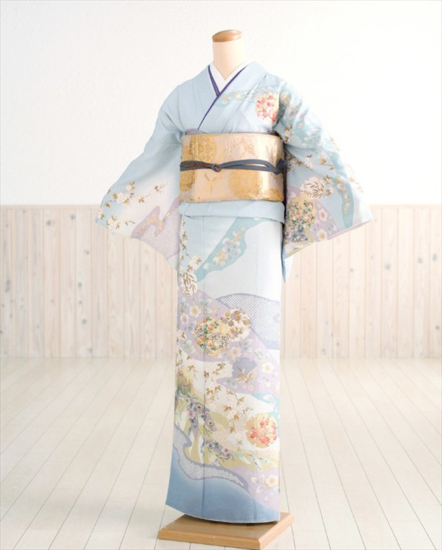 楽天市場】ブランド訪問着レンタル ジャパンスタイル×水色慶華 hw1184