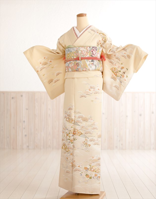 卒式 母 御召しもの賃借 hw1353 短い訪問着賃借 はいり込む式 華燭の典 七五三【付下げ・短い訪問着フルセット】お宮参り 753  卒園式 正絹 おっ母さん 母ちゃん kimono houmongi 一般受け 結納 茶の葉会「雅びやかなパステル色の皮膚軟化剤記号飾りつけ」【fy16REN07】【賃借】