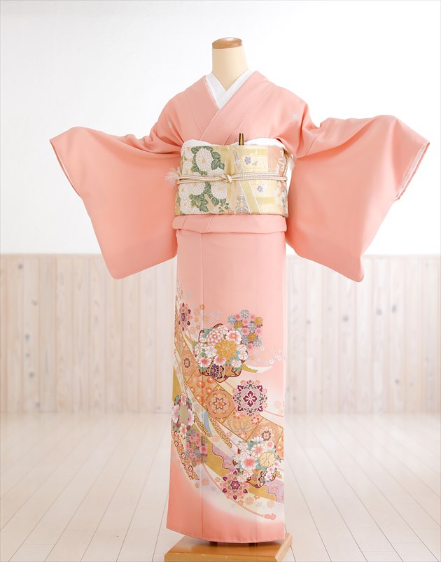 楽天市場】【レンタル】色留袖 レンタル 五つ紋 結婚式 叙勲 結納 