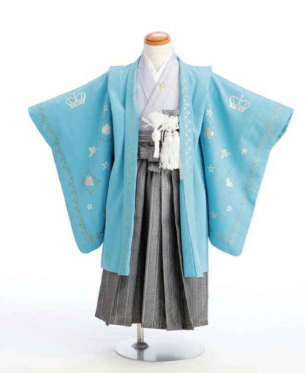 着物セット 21 新作 三歳 結婚式 イベント フルセット 753レンタル D3023 袴レンタル 着物 七五三 男の子 レンタル ３歳 かっこいい Matsuda ブランド ブルーきらきら星 Seiko 子供着物 貸衣装 誕生日 初詣 男 羽織 袴 和服 人気 おしゃれ