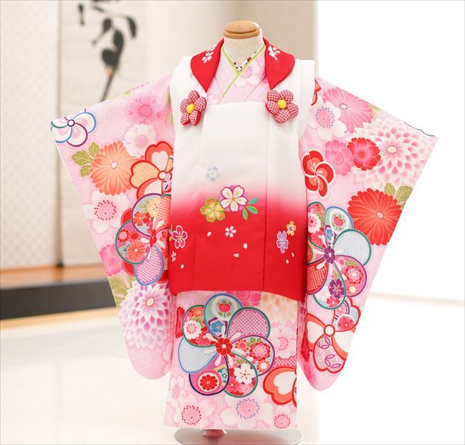 楽天市場】【3歳女の子】七五三レンタル 「陽気な天使」ブランド 赤地