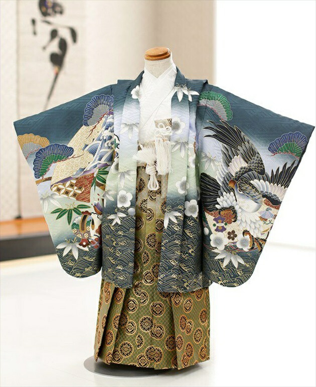 楽天市場】〔5歳 男の子 七五三〕〔着物 レンタル〕 d5156