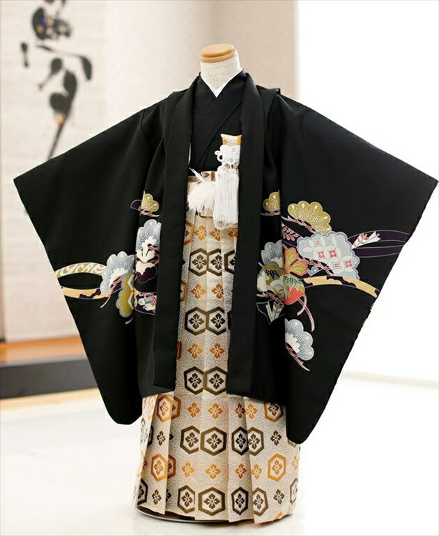 楽天市場】七五三 男の子 着物 レンタル d5185「乙葉」ブランド