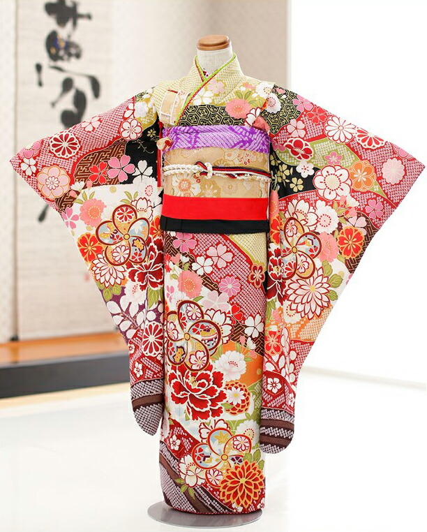 楽天市場】七五三 着物レンタル 7歳 女の子 j7114 フルセット 七五三